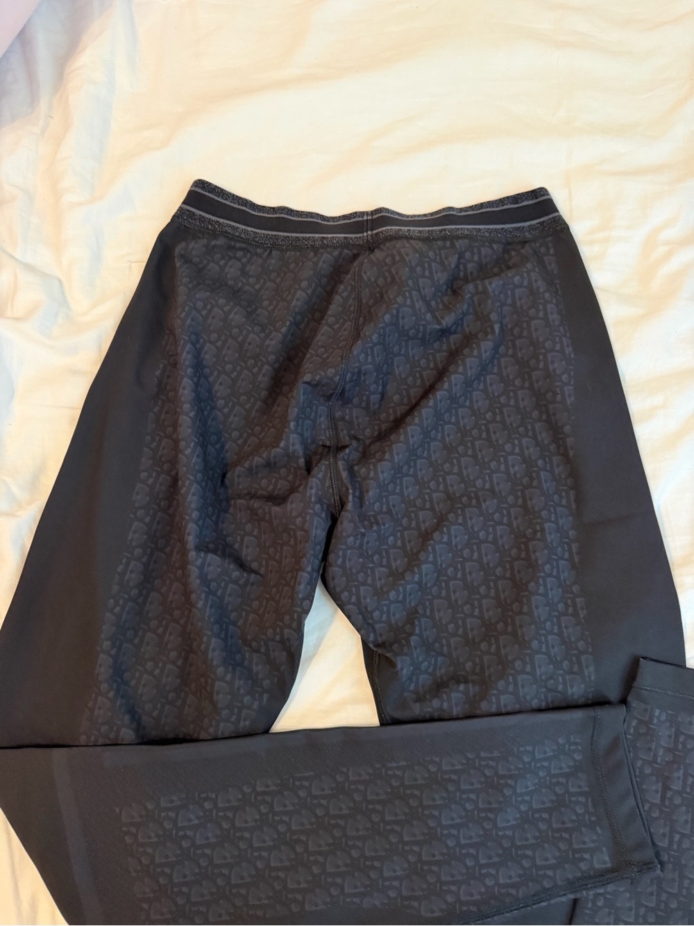Dior Black Monogram alps Leggings